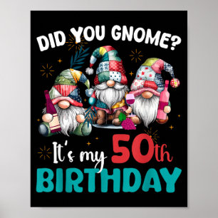 Poster Você sabia que é meu aniversário de 50 anos? Gno d