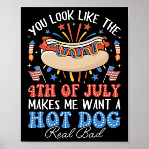 Poster Você Se Parece Com Os Homens Americanos Quentes De