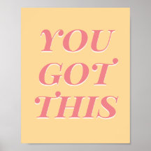 Você tem essa frase moderna de pêssego amarelo