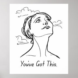 Poster Você Tem Isso - Motivação Minimalista