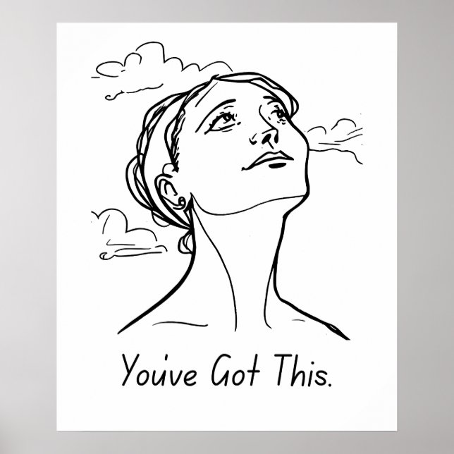 Poster Você Tem Isso - Motivação Minimalista (Frente)