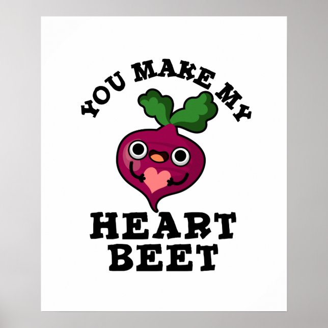 Poster Você Torna Meu Coração Engraçado, Veggie Pun (Frente)