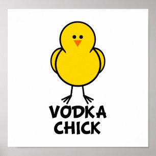 Pôster Vodka Chick