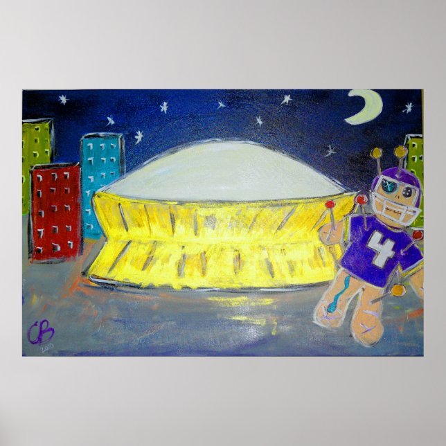 Pôster Vodu sobre o Bayou (Frente)