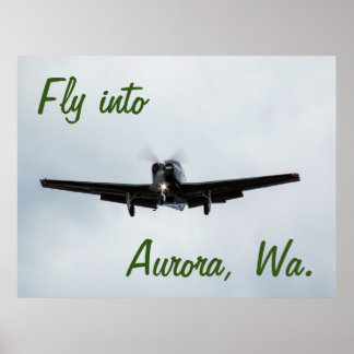 Poster Voe para Aurora, Washington