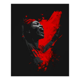 Pôster Voice in Red