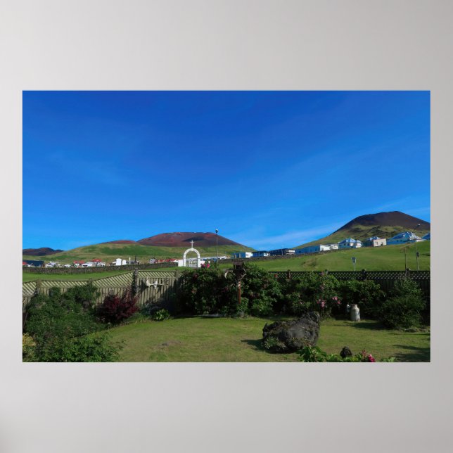 Poster Volcano do quintal (Frente)