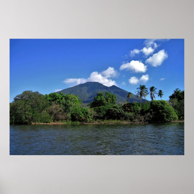 Poster Volcano Maderas (Frente)