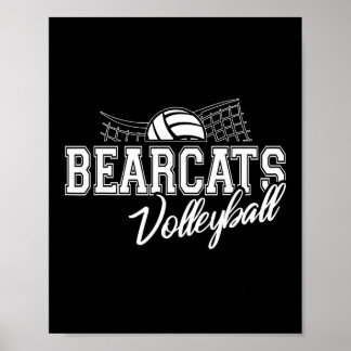 Poster Volei Bearcats Espírito de Volta às Aulas