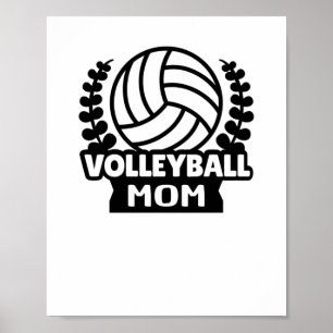 Poster Volei - Mãe de Volei