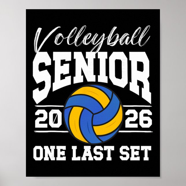 Poster Volei Senior 2026 Um Último Set Volei Senior  (Frente)