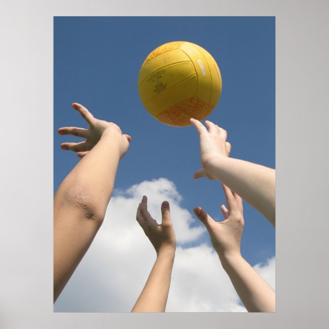 Pôster Voleibol (Frente)