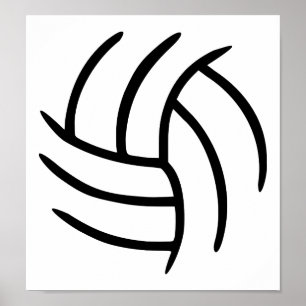 Pôster Voleibol
