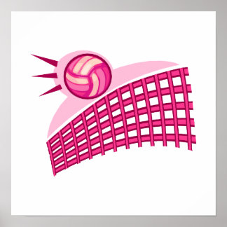 Poster Voleibol e rede