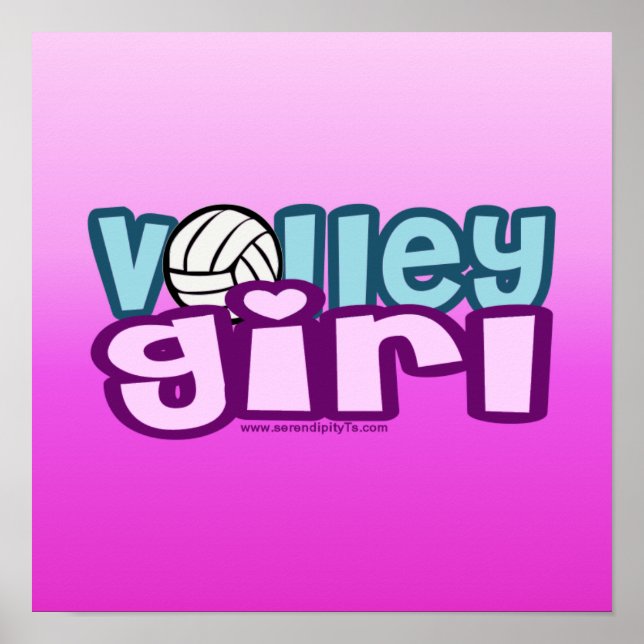 Poster Volley Girl (Frente)