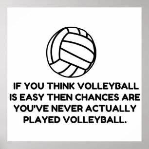 POSTER VOLLEYBALL FÁCIL