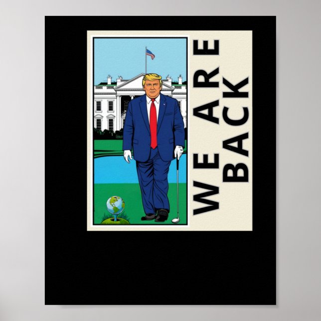 Poster Voltamos A Fazer A América Balançar - Gráfico (Frente)