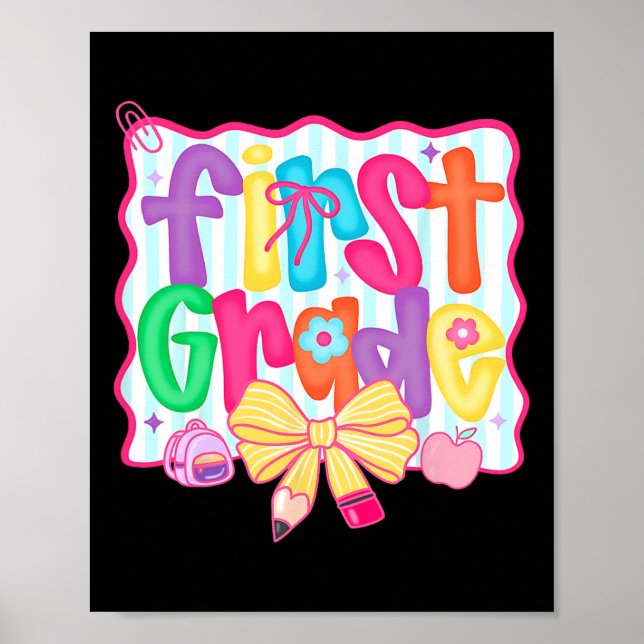 Poster Voltando à Escola Preparatória Meninas de 1ª Série (Frente)