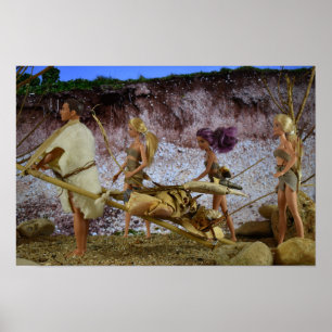 Poster Voltando para casa após a caça.