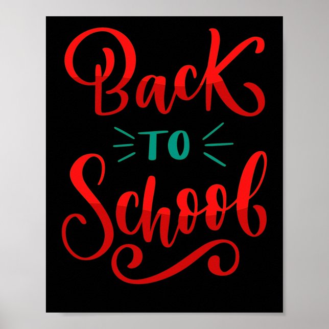 Poster Voltar à Escola 19 (Frente)