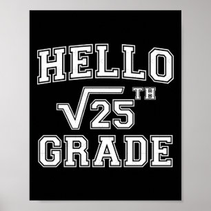 Poster Voltar à Raiz Quadrada do Professor de Matemática 