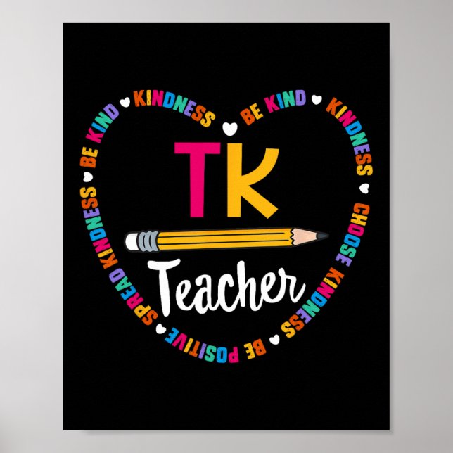 Poster Voltar ao infantário de transição do professor TK  (Frente)