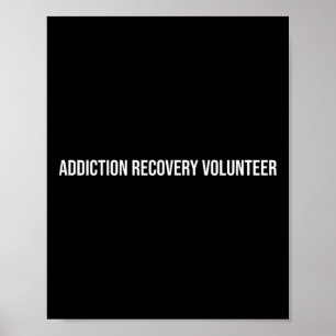 Poster Voluntário de Saúde Mental para Recuperação de Dep