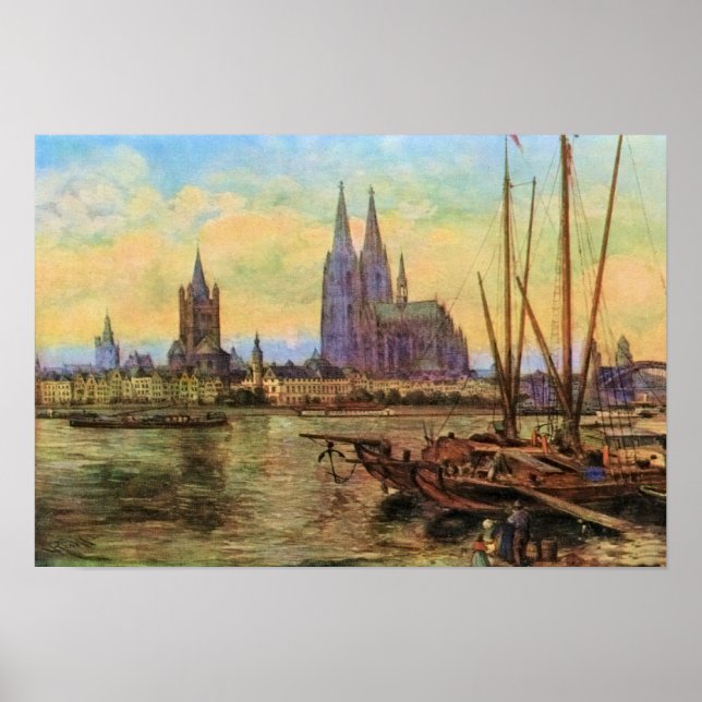 Pôster Von Astuin, Koeln am Rhein (Frente)