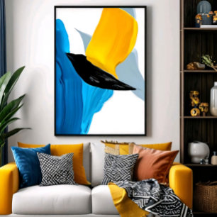 Poster Voo Abstrato