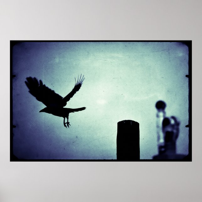 Poster Voo da Meia-Noite da Pega (Frente)