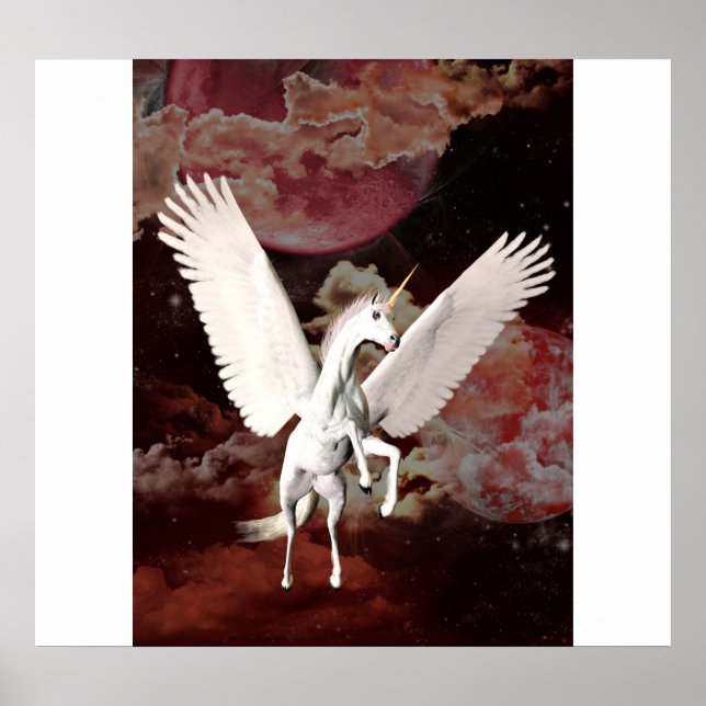 Pôster Voo de Unicórnio (Frente)