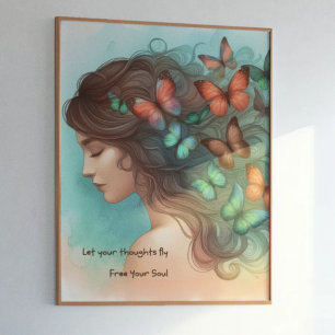 Poster Voo dos pensamentos