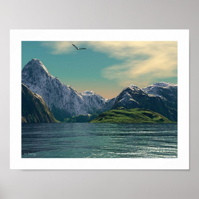 Pôster Voo Eagles (Frente)