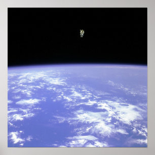 Pôster Voo livre no espaço