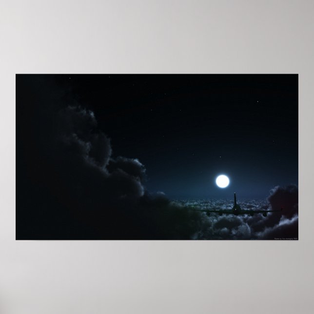 Pôster Voo noturno (Frente)