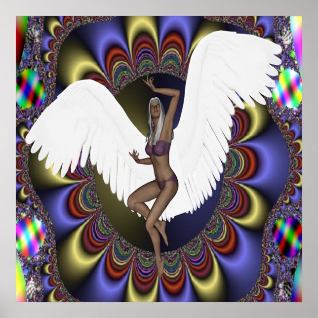 Pôster Voo para o caos (Frente)