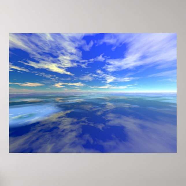 Pôster Voo sobre a água (Frente)