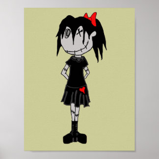 Poster VooDoo Dollies "Angel Truelove"