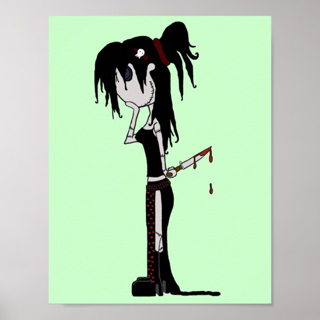 Pôster VooDoo Dollies "Lexy Talionis" (Frente)