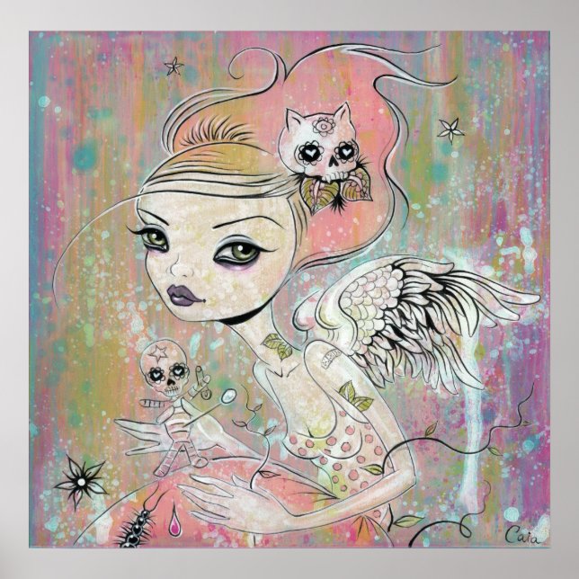 Pôster Voodoo Print (Frente)