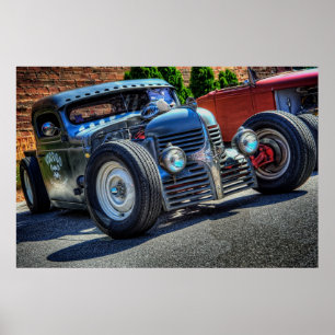 Poster Voodoo Speed & Kustoms Dodge