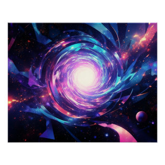 Pôster Vortex Cósmico