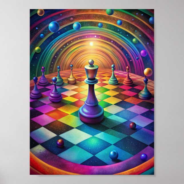 Poster "Vórtice da Estratégia" (Frente)