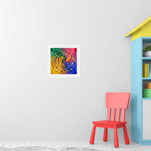 Poster Vórtice Pintado
