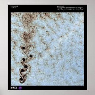 Pôster Vortices de Karman