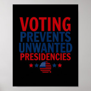 Poster Votação Impede Presidências Indesejadas Homens Mul