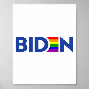 Poster Votação Joe Biden Presidente Lgbt Lgbtq Gay Lésbic