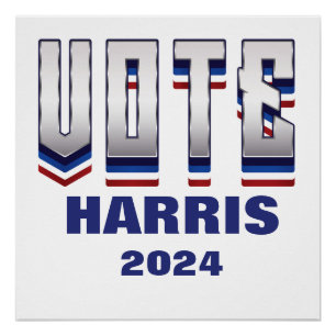 Pôster Votar Tipografia Moderna - Eleição