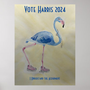 Poster Vote Harris 2024 poster.