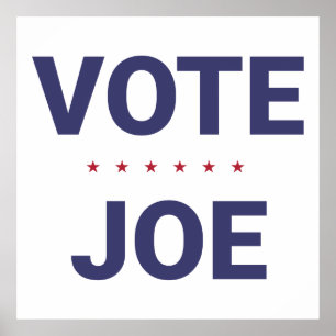 Poster Vote Joe (eleição dos EUA em 2020)